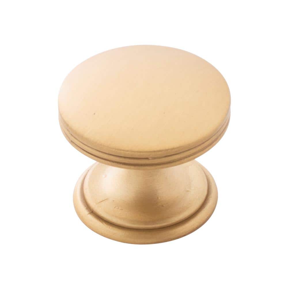Satin Nickel 10 Each Hickory Hardware P2142-SN-10B American Diner Collection Knob 1-3/8 Inch Diameter 