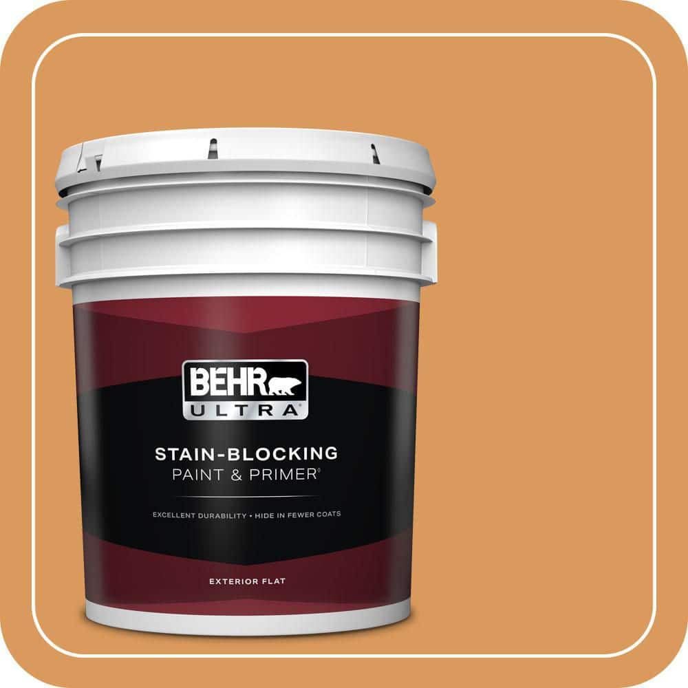 5 gal. #M240-6 Stunning Gold Flat Exterior Paint & Primer price history on PriceWatchPro