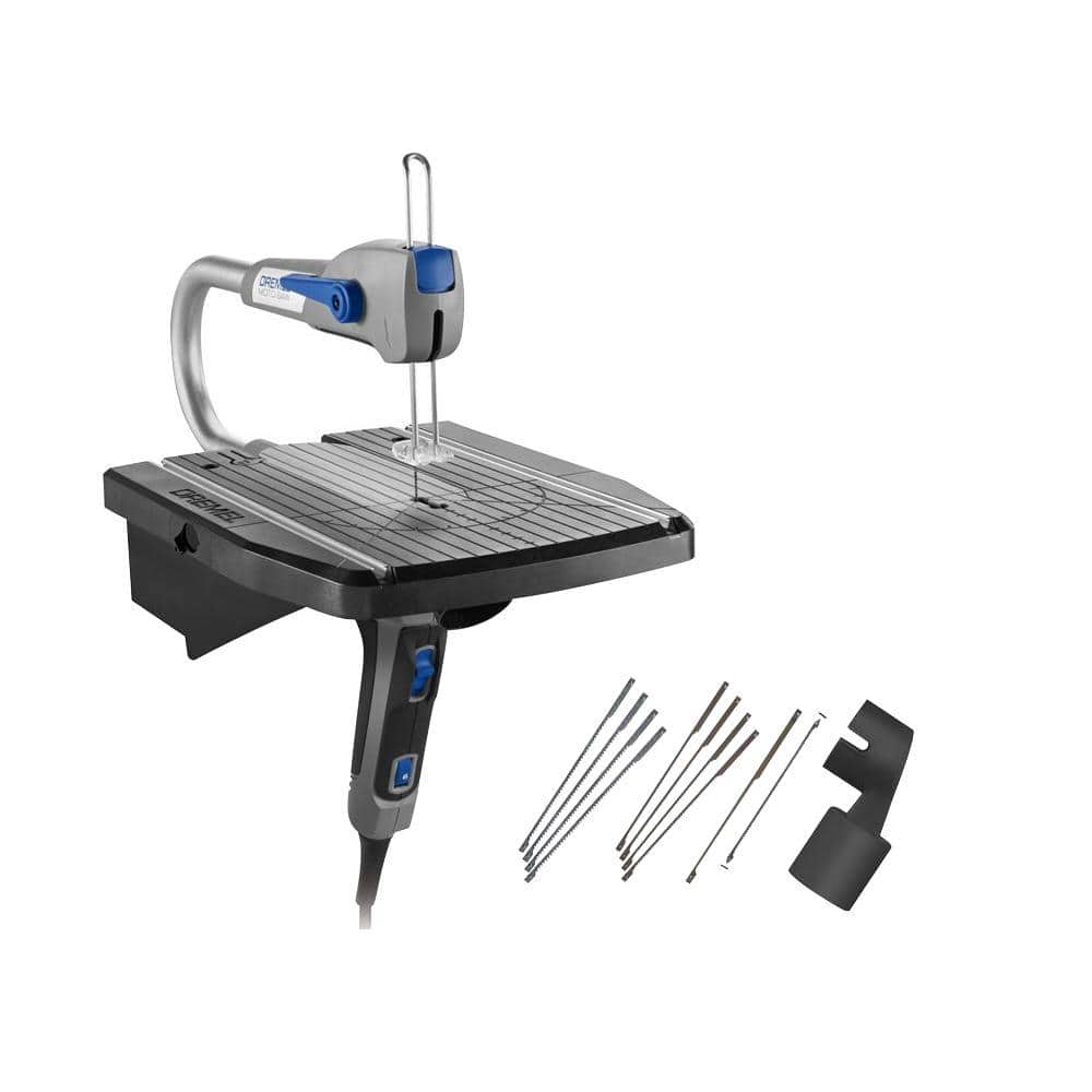 Dremel Moto-Saw .6 Amp Corded Scroll Saw and Electric Coping Saw for  Plastic, Laminates, and Metal MS20-01 The Home Depot