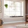 Cadet 96 in. 240/208-volt 2,000/1,500-watt Electric Baseboard Heater in  White 8F2000W - The Home Depot