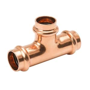 3/4 in. Copper Press Pressure Tee Fitting Pro Pack (5-Pack)