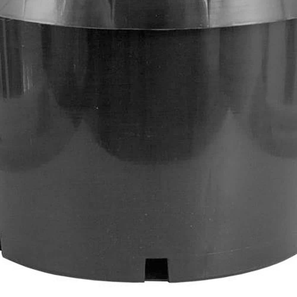 Black 10 Gallon Durable Plastic Garden Nursery Pots Set