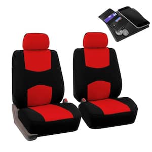 Flat Cloth 47 in. x 23 in. x 1 in. Half Set Front Seat Covers
