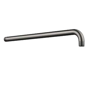 16 in. Shower Arm in Black Stainless