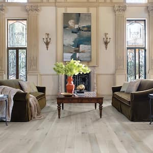 Light House French Oak 3/4 in. T x 5 in. W Water Resistant Distressed Solid Hardwood Flooring (22.6 sq. ft./case)