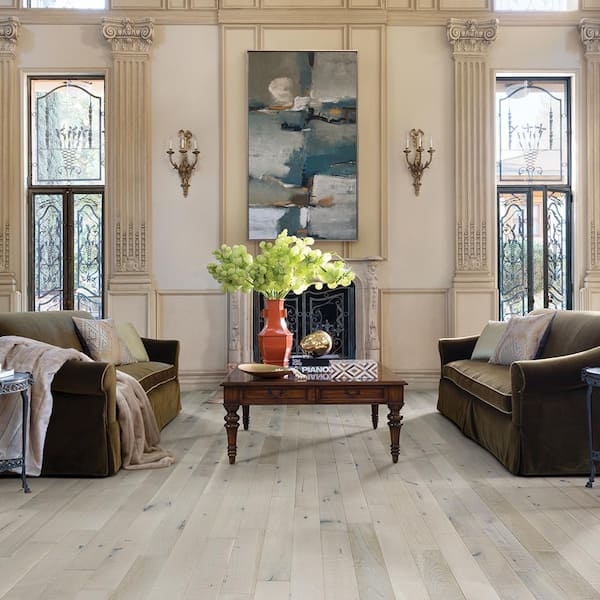 Light House French Oak 3/4 in. T x 5 in. W Distressed Solid Hardwood Flooring (22.6 sq. ft./case)