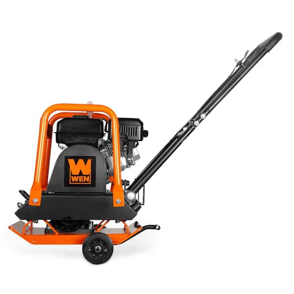 WEN Plate Compactor, Gas-Powered 7HP, 212cc, with Wheel Kit and