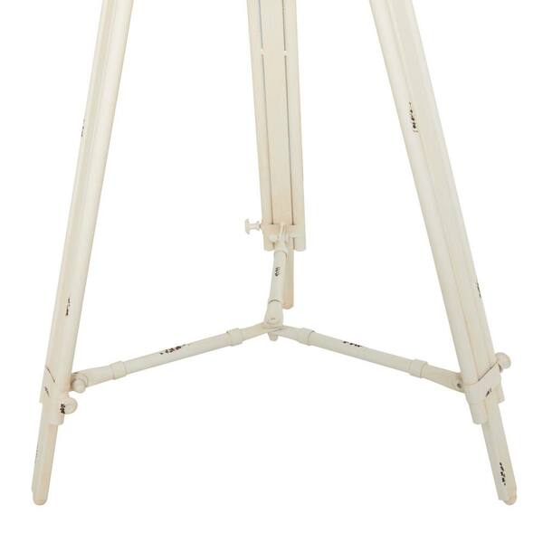 French provincial cream metal picture stand easel shabby chic