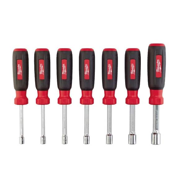 Milwaukee 7-Piece Metric Hollow Shaft Nut Driver Set