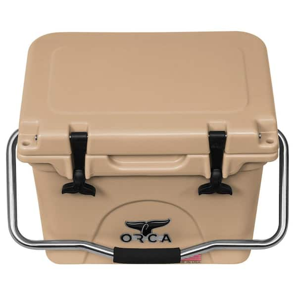 ORCA COOLERS 20 Qt. Cooler in Blaze Orange ORCBZO020 - The Home Depot