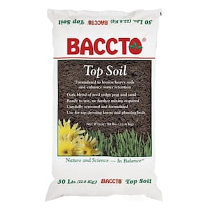 50 lbs. Baccto Top Soil with Reed Sedge, Peat and Sand