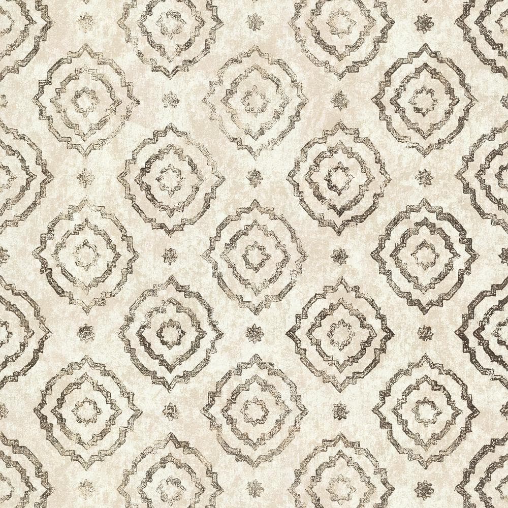 Uma Gold Star Medallion Non Woven Paper Non-Pasted Textured Metallic Wallpaper price history on PriceWatchPro