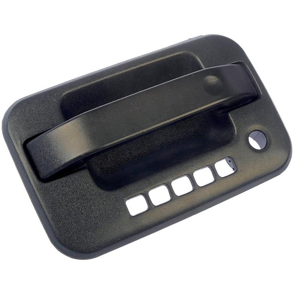 Unbranded Exterior Door Handle Front Left Textured Black