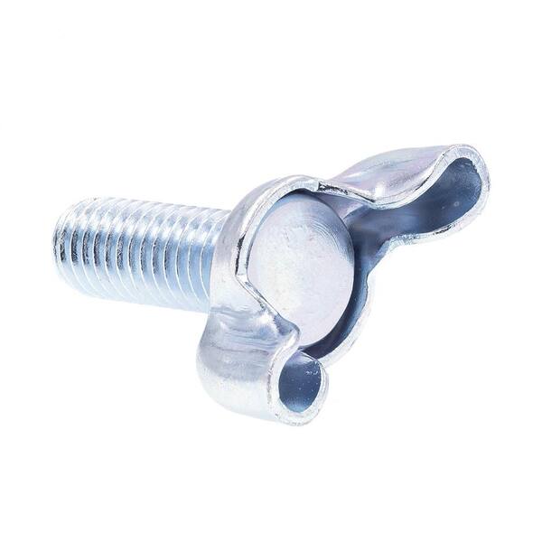 Prime-Line 3/8 in.-16 x 1 in. Zinc Plated Steel Stamped Thumbscrews (5-Pack)