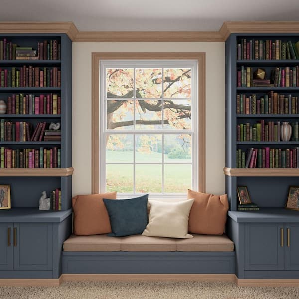 Ekena Millwork WM45 0.59 in. D x 5.25 in. W x 96 in. L Wood (Red Oak) Crown Molding