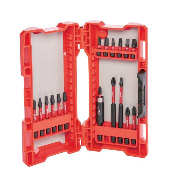 Milwaukee - M18 18-Volt Cordless Lithium-Ion Brushless 1/4 in. Hex Impact Driver Kit with Backpack and Bit Set
