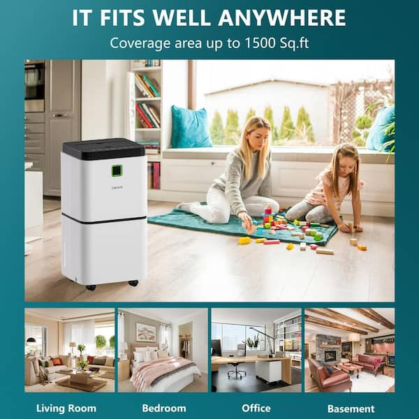 FREONIC Energy Star 16.9 pt. Up to 4500 sq.ft. Dehumidifier in