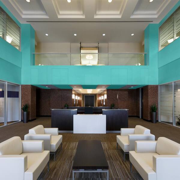 5 gal. #MQ4-22 Key Largo Eggshell Interior Paint