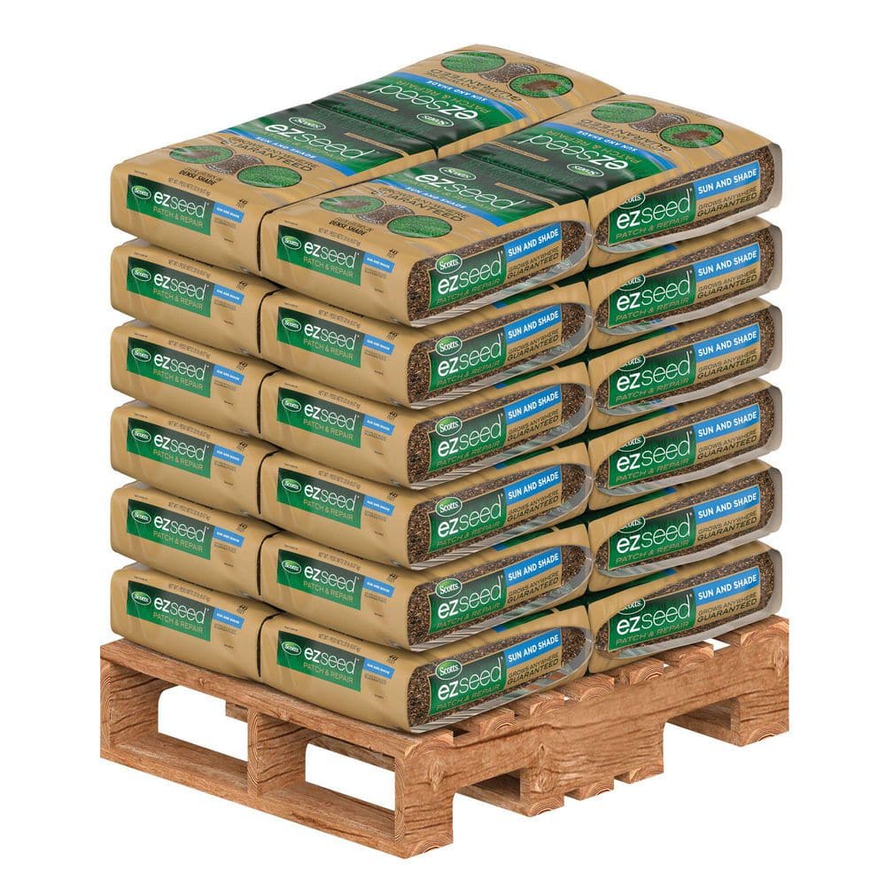 Scotts EZ Seed Patch and Repair Sun and Shade 480 lbs. With Mulch, Grass Seed and Fertilizer (Pallet of 24 20 lb. Bags)