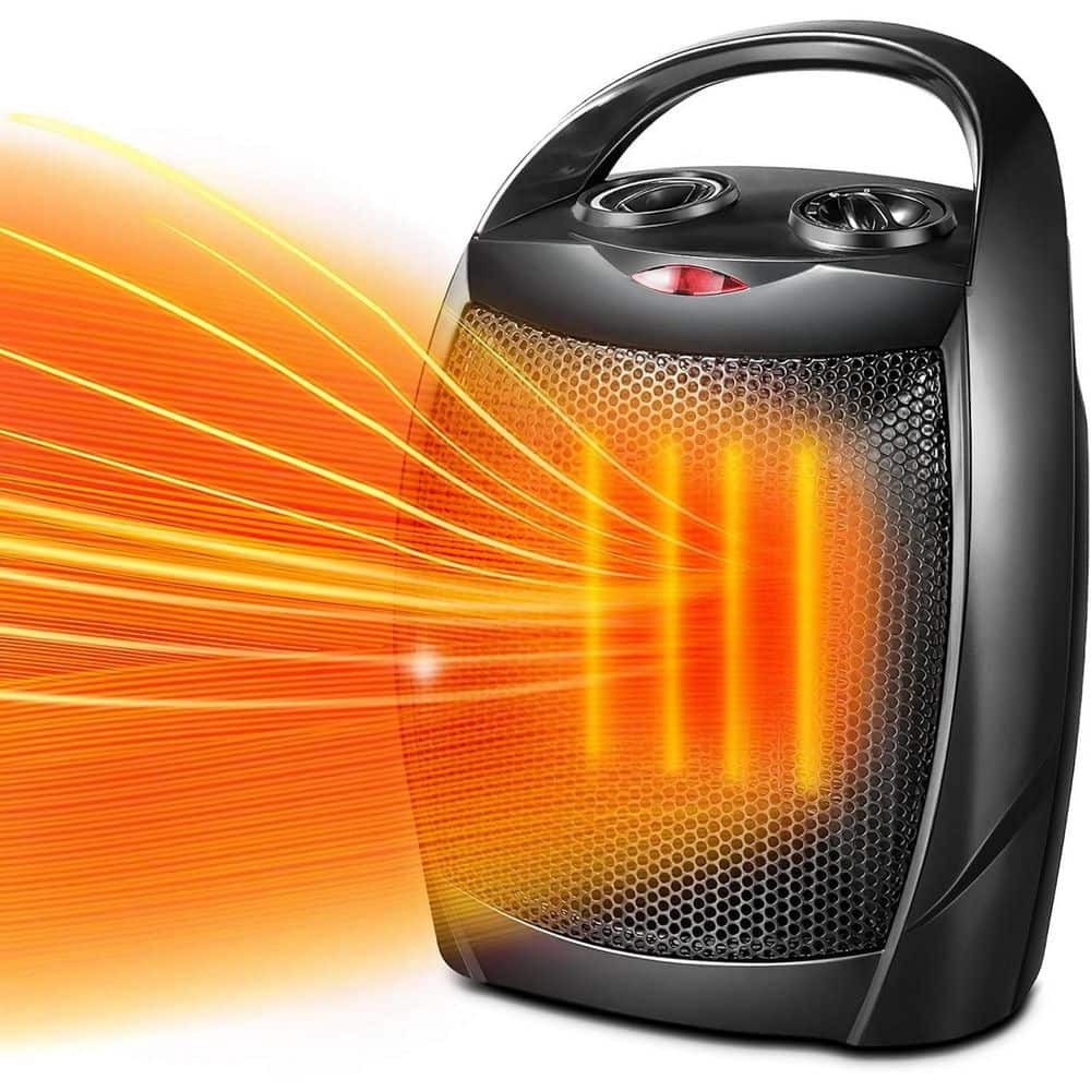 R.W.FLAME 1,500-Watt Compact Indoor Small Ceramic Electric Heater