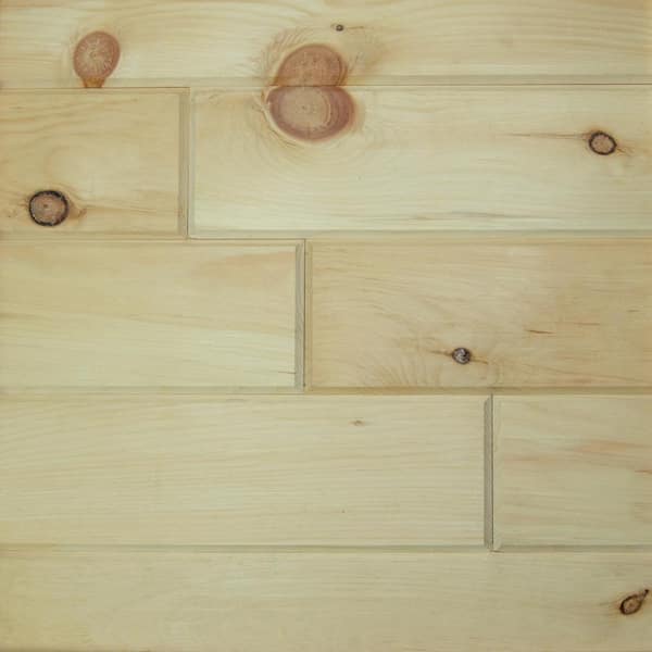 WILSON 1 in. x 4 in. Select Knotty Pine End-Matched Tongue and Groove V-Groove and Shiplap Select Softwood Boards (32 sq. ft.)