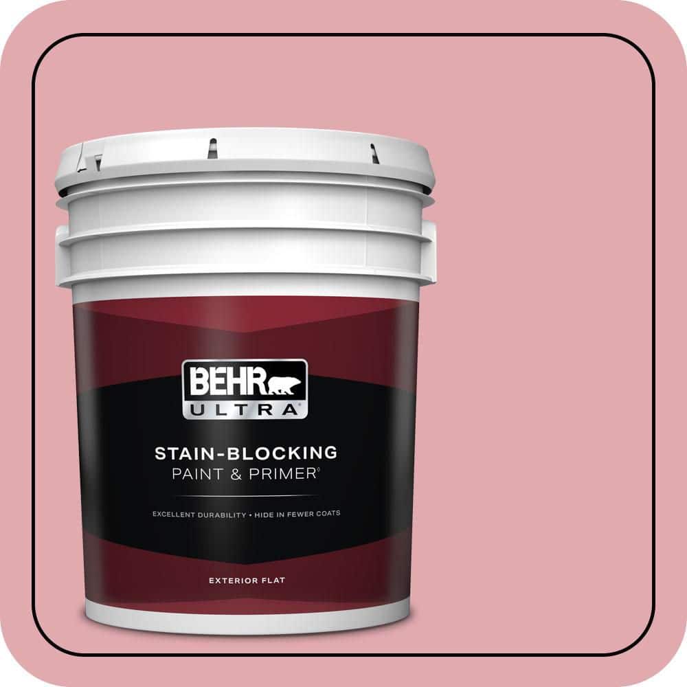 5 gal. #130C-3 Raspberry Lemonade Flat Exterior Paint & Primer price history on PriceWatchPro