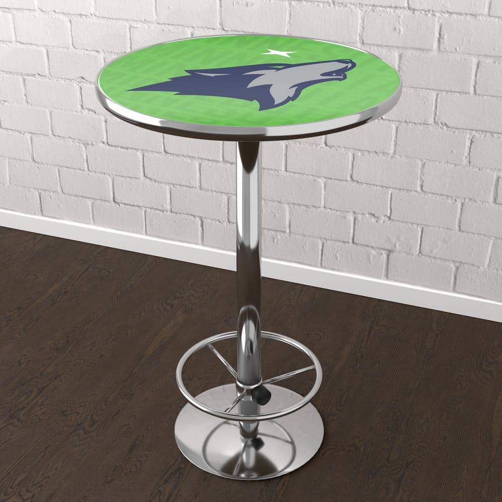 Minnesota Timberwolves City Green 42 in. Bar Table