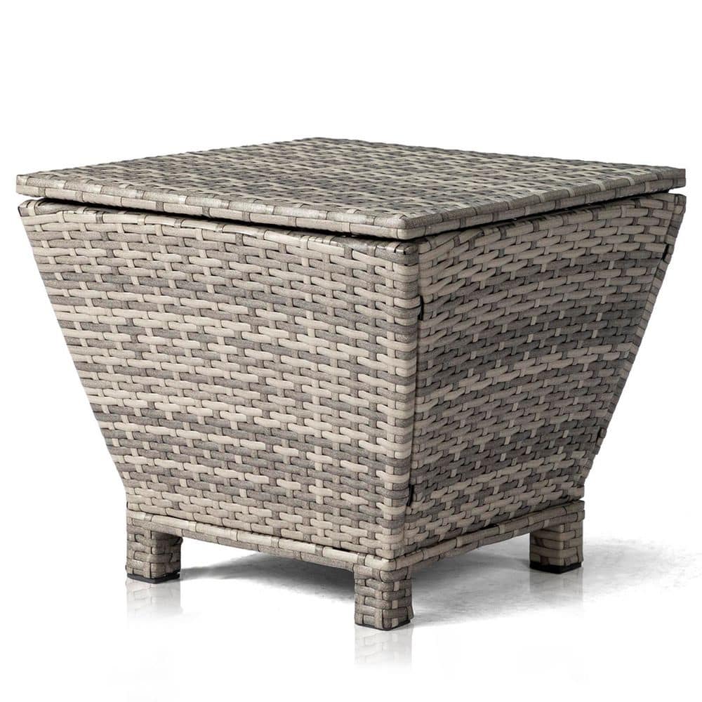Patio Gray Square Side Table price history on PriceWatchPro
