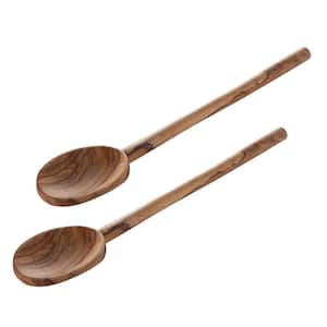 Olive Wood Mixing Spoons (Set of 2)