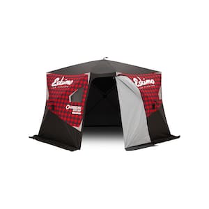 Clam 14476 C-560 Outdoor Portable 7.5 ft. Pop Up Ice Fishing Hub