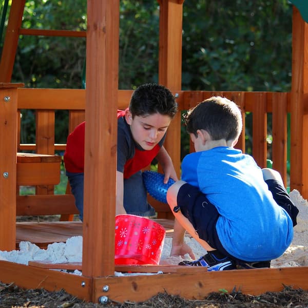 Reviews for Backyard Discovery Skyfort II Outdoor Playground Set w