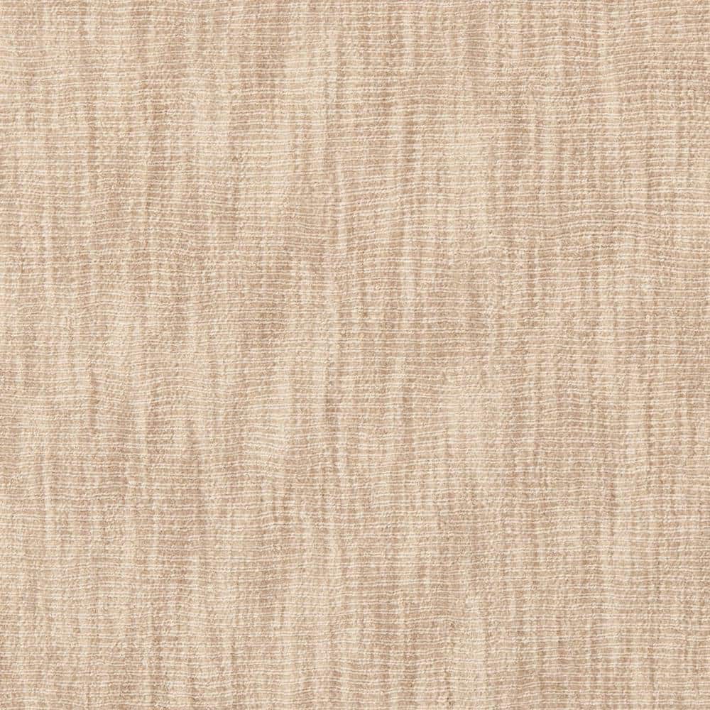 Beige and Brown Hand-Loomed Wool Square Area Rug