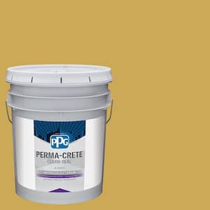 Color Seal 5 gal. PPG1107-6 Glorious Gold Satin Interior/Exterior Concrete Stain