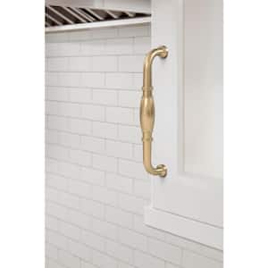 Granby 6-5/16 in. (160mm) Traditional Champagne Bronze Arch Cabinet Pull