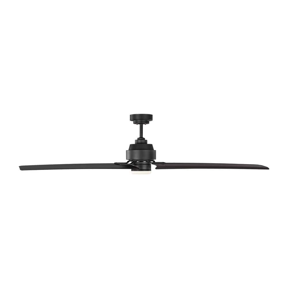 Midnight Black 68" Energy Star Ceiling Fan with Remote