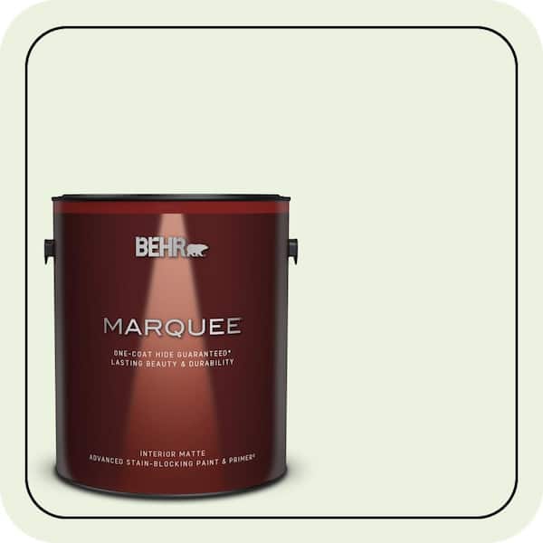 BEHR MARQUEE 1 gal. #P380-1 Magic Mint Matte Interior Paint & Primer