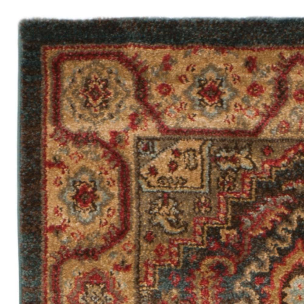 Mahal MAH656 Power Loomed Indoor Runner Rug - Navy/Natural - 2'2"x6' - Safavieh.