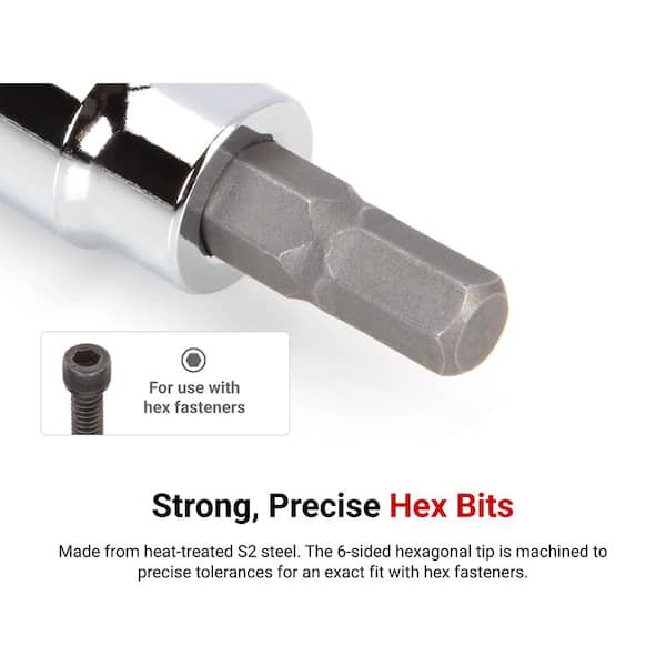 3/8 in. Drive x 4.5 mm Hex Bit Socket