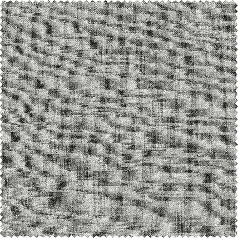 Ash Grey Sheer Linen Polyester Window Panel 50" x 84"