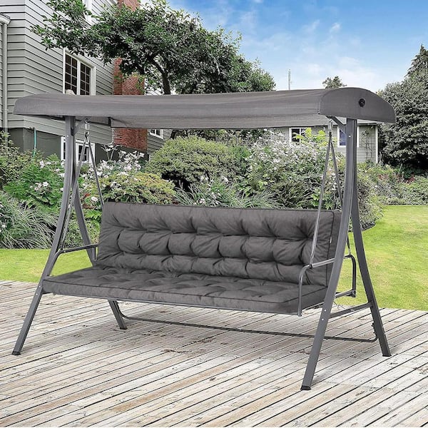 YLLN 63 x 40 Outdoor Swing Cushions, Porch Swing Cushion - Main Image