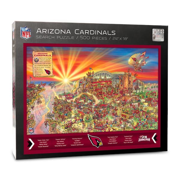 YouTheFan NFL Arizona Cardinals Joe Journeyman Puzzle