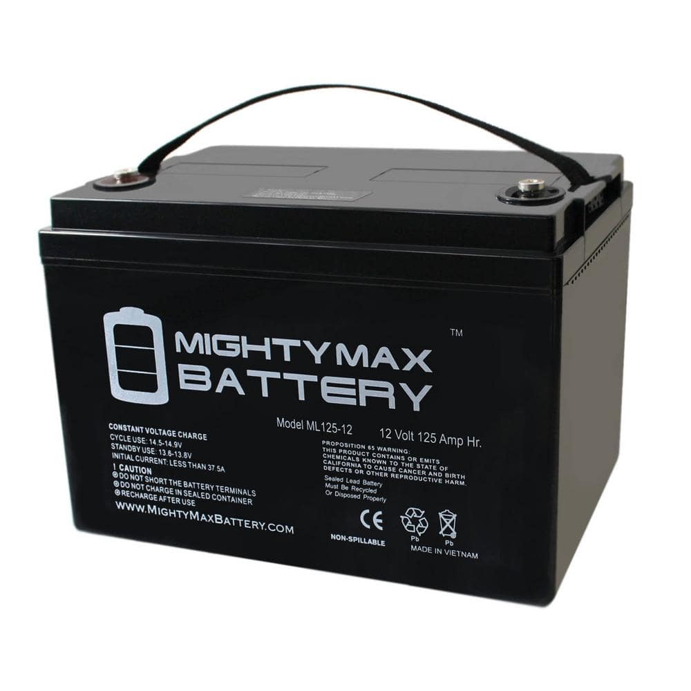 12-Volt 125AH SLA Battery for Off Grid Power Systems price history on PriceWatchPro