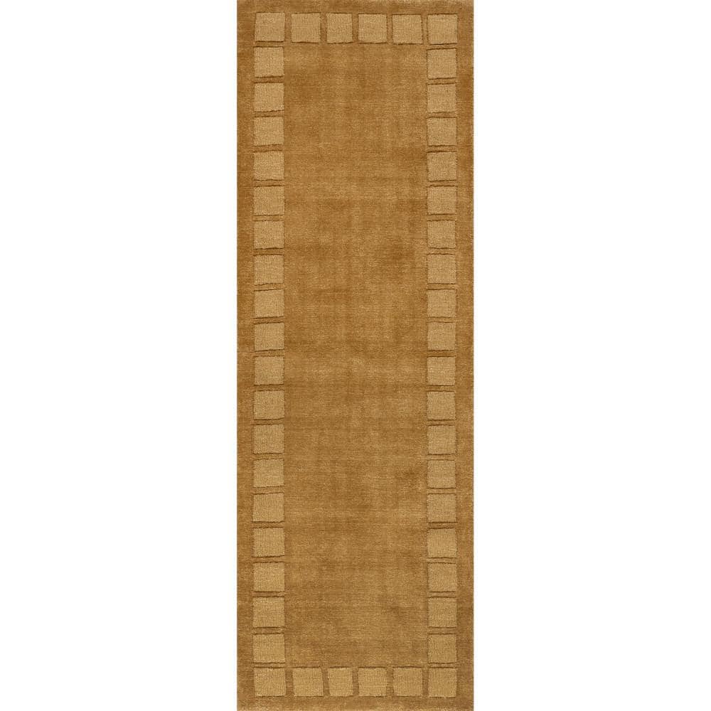 Petra High-Low Wool-Blend Wheat 3 ft. x 8 ft. Indoor/Outdoor Patio Runner Rug price history on PriceWatchPro