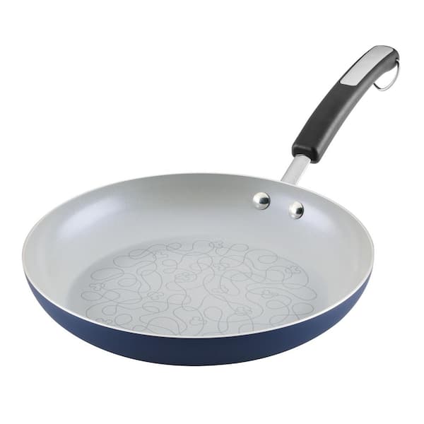 Disney Bon Voyage 11 Inch Aluminum Ceramic Nonstick Frying Pan Blue