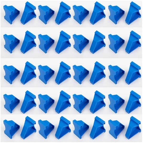 Flooring Installation Kit with 1/4 in. and 1/2 in. Gap, Wood Floor Install Tool for Laminate, Vinyl Plank (40-Pack)