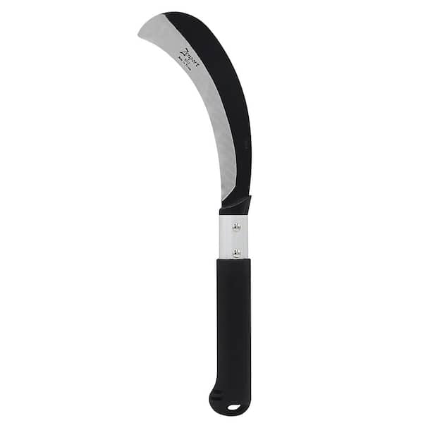 ZENPORT:Zenport 8 in. Carbon Steel Blade with 8.5 in. Aluminum Handle Brush Clearing Sickle (12-Case)