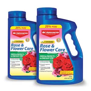 5 lbs. 2-in-1 Systemic Rose and Flower Care Ready-To-Use Granules Insect Killer (2-Pack)