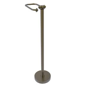 Southbeach Free Standing Toilet Paper Holder in Antique Brass