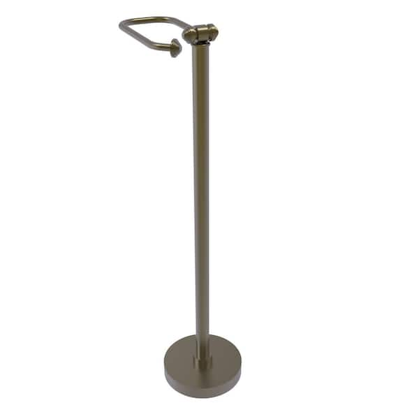 Allied Brass Southbeach Free Standing Toilet Paper Holder in Antique Brass