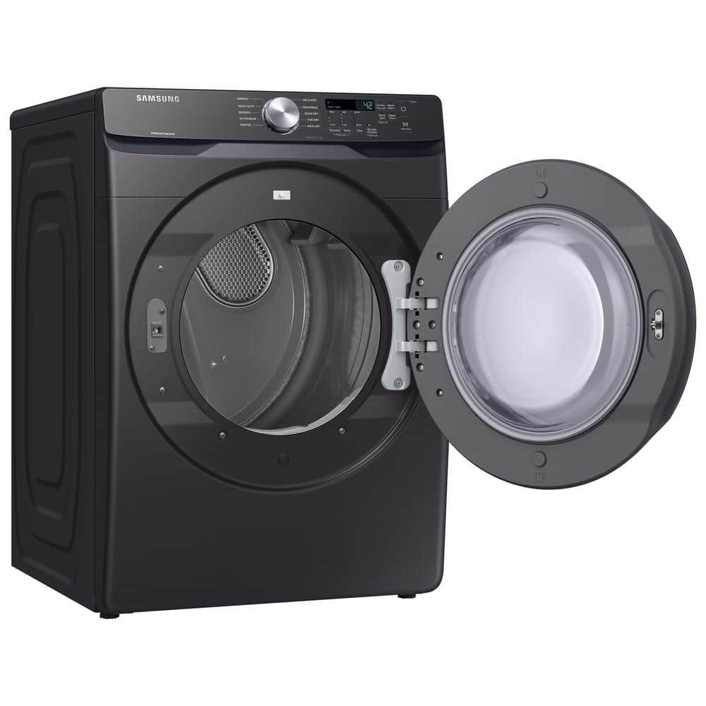 Samsung 7.5 Cu. Ft. Black Stainless Steel Smart Front Load Dryer